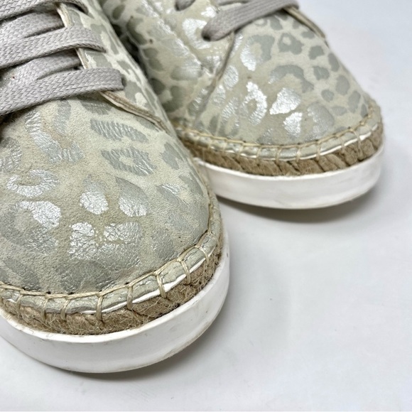 CANAL Saint Martin Lancry Leopard Espadrille Sneaker Size 38 - Picture 11 of 15